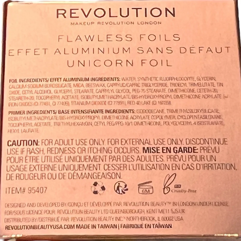 Revolution flawless foils